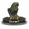 Image 3 : Nude Female Bronze on Marble Base Figurine
