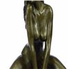 Image 7 : Nude Female Bronze on Marble Base Figurine