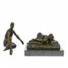 Image 1 : Two Piece Couple Having Sex Bronze Sculpture