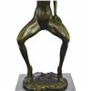 Image 8 : Nude Female Bronze on Marble Base Statue