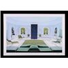 Image 1 : 2001: A SPACE ODYSSEY (1968) - Limited-Edition, Number One, Autographed Print of Bedroom and Monolit