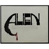 Image 1 : ALIEN (1979) - Hand-Drawn Ron Cobb Title Concept Sketch