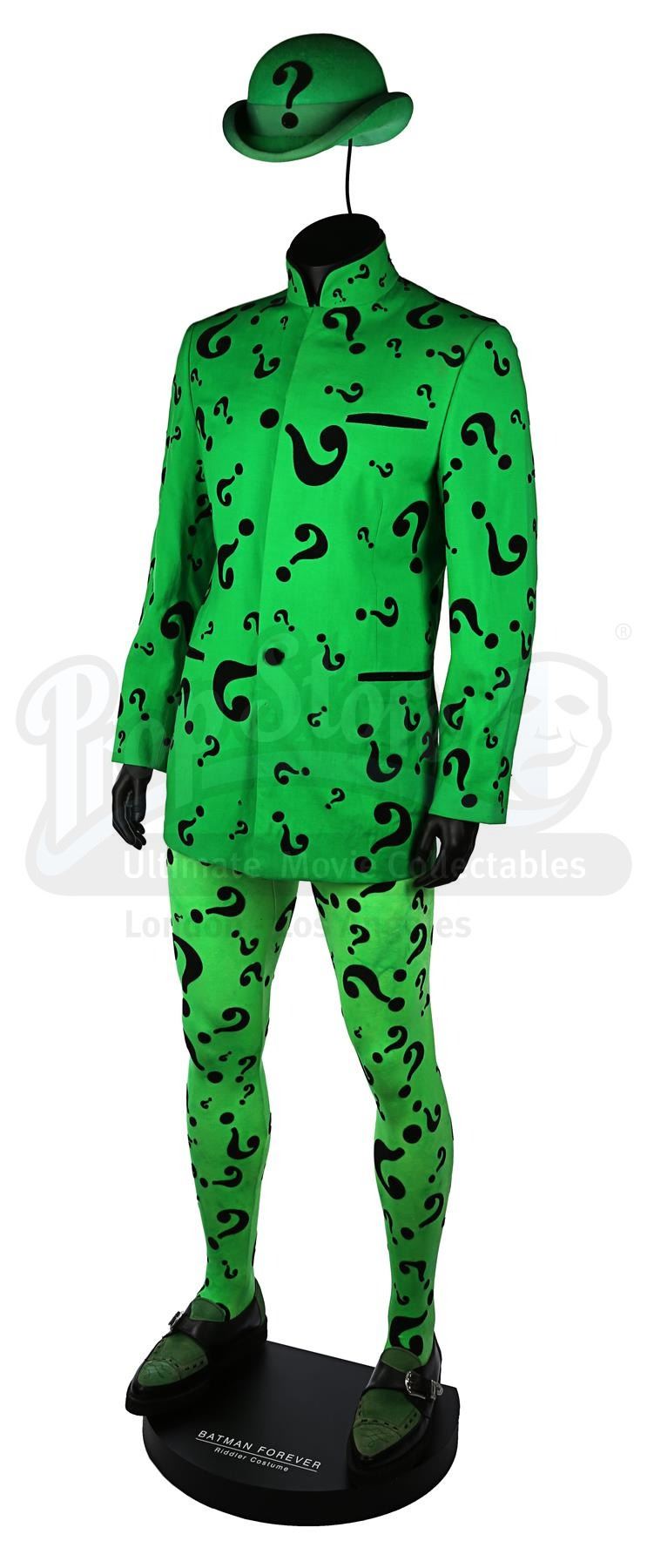 BATMAN FOREVER (1995) - Riddler's (Jim Carrey) Costume