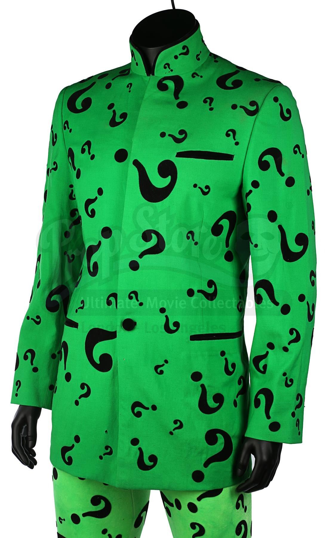 BATMAN FOREVER (1995) - Riddler's (Jim Carrey) Costume