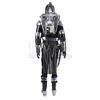 Image 8 : BATTLESTAR GALACTICA (TV SERIES, 1978 - 1979) - Silver Cylon Centurion Light-up Costume
