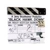 Image 2 : BLACK HAWK DOWN (2001) - Production Clapperboard