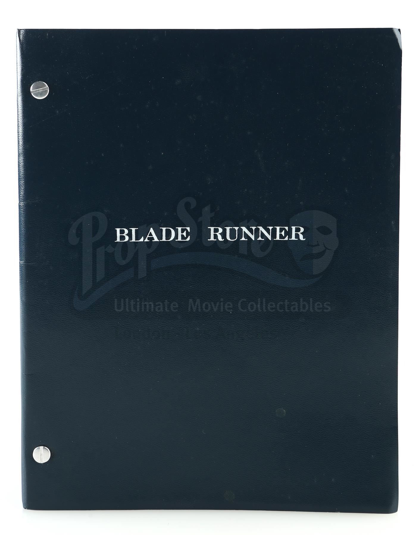 BLADE RUNNER (1982) - Richard Yuricich’s Production Script