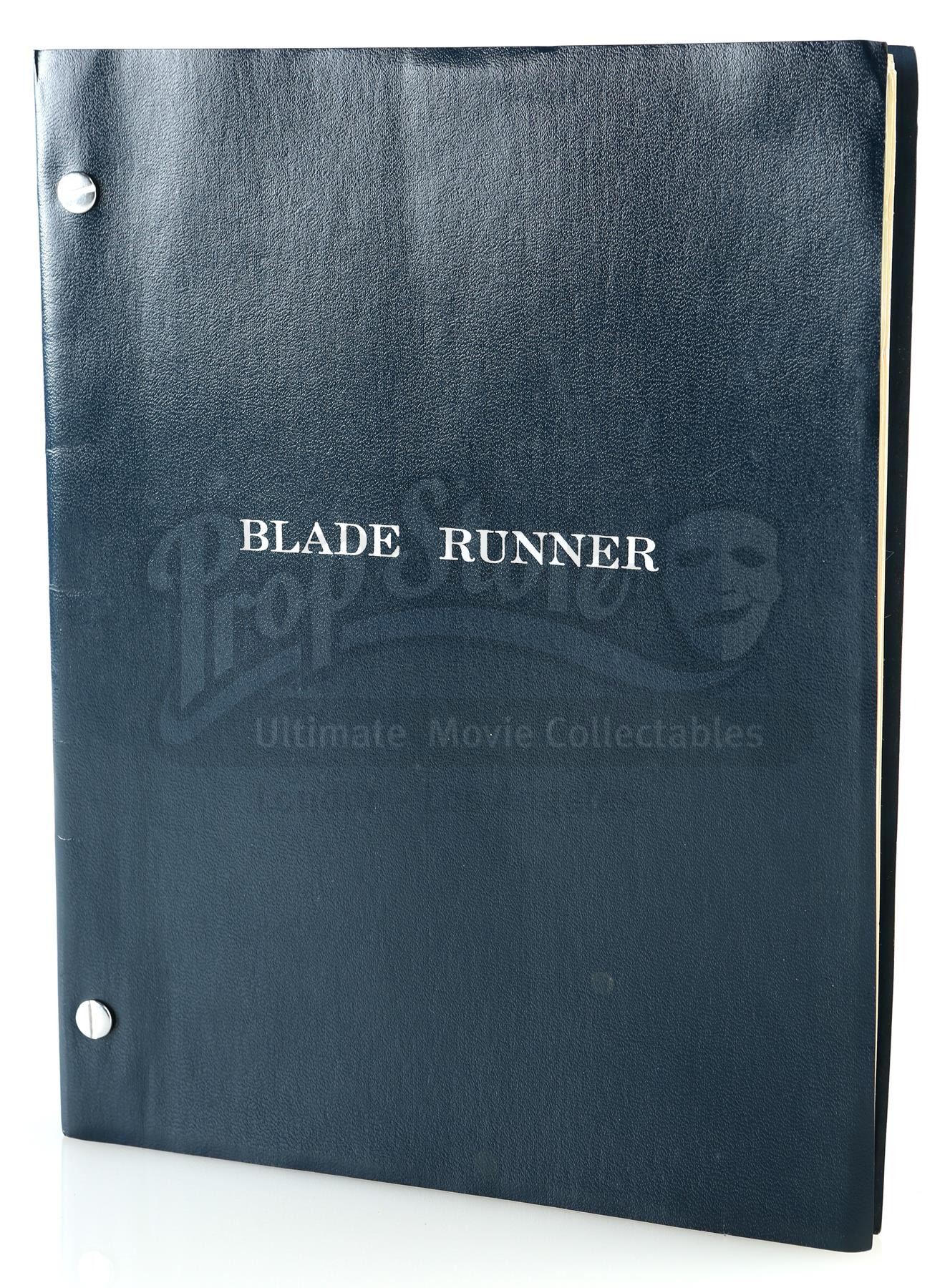 BLADE RUNNER (1982) - Richard Yuricich’s Production Script