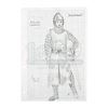 Image 8 : BRAVEHEART (1995) - Charles Knode Pencil Costume Designs