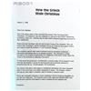 Image 4 : HOW THE GRINCH STOLE CHRISTMAS (2000) - Rick Baker’s Annotated Third Draft Script