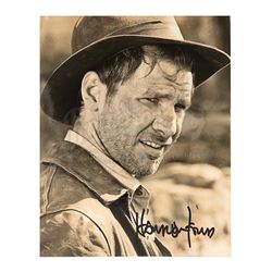 INDIANA JONES AND THE TEMPLE OF DOOM (1984) - Robert Watts Collection: Harrison Ford Autographed Pho