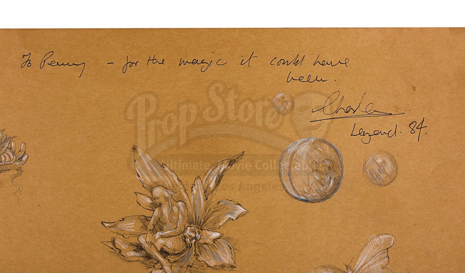 LEGEND (1985) - Charles Knode Pencil-Drawn Costume Designs