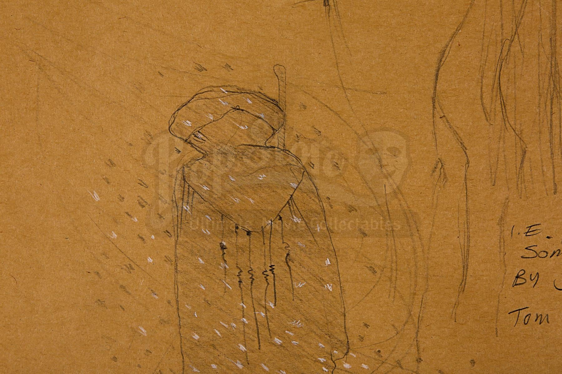 LEGEND (1985) - Charles Knode Pencil-Drawn Costume Designs