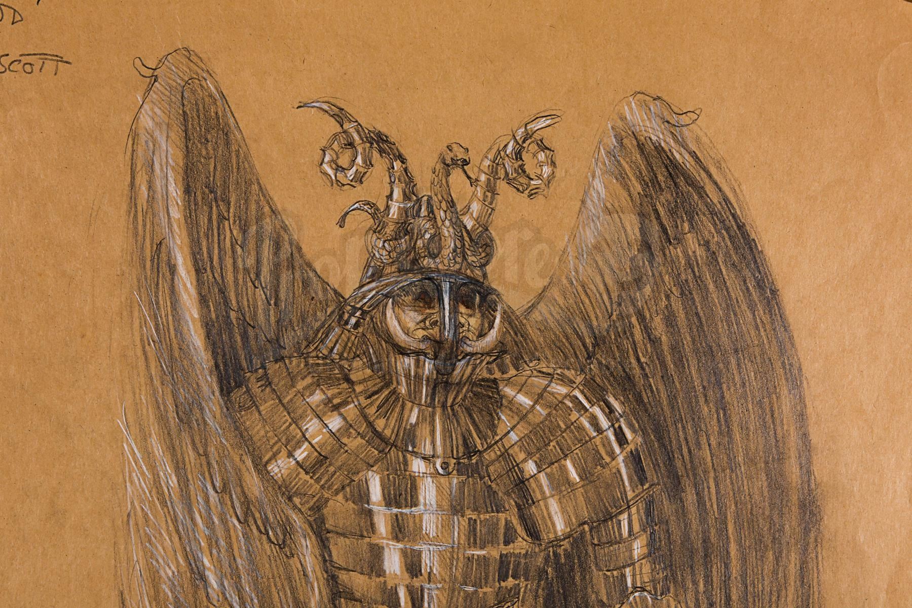 LEGEND (1985) - Charles Knode Pencil-Drawn Costume Designs