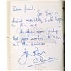 Image 15 : LORD OF THE RINGS, THE (2001-2003) - Sir Christopher Lee Estate Collection: Notebook Autographed by 