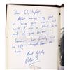 Image 20 : LORD OF THE RINGS, THE (2001-2003) - Sir Christopher Lee Estate Collection: Notebook Autographed by 