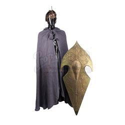 LORD OF THE RINGS, THE (2001-2003) - Elven Warrior Cloak, Helmet and Shield