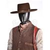 Image 12 : MAGNIFICENT SEVEN, THE (2016) - Josh Faraday's (Chris Pratt) Costume, Pistol and Rig
