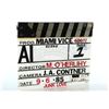 Image 3 : MIAMI VICE (TV SERIES, 1984 - 1990) - Clapperboard and Dash Card