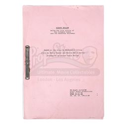 SLEEPY HOLLOW (1999) - Production-Used Script