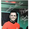 Image 2 : STAR TREK (TV SERIES 1966-1969) - Cast-Autographed Photograph