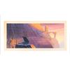 Image 1 : STAR TREK IV: THE VOYAGE HOME (1986) - Chris Evans Hand-Painted Matte Study - Bird of Prey Departure