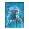 Image 1 : STAR WARS: THE LAST JEDI (2017) - Hand-Painted Yoda Portrait with Personalised Frank Oz Signature