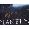Image 4 : STAR WARS: ATTACK OF THE CLONES (2002) - Cast-and-Crew Autographed Planet Yavin Star Map