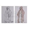 Image 1 : STAR WARS: A NEW HOPE (1977) - John Mollo Obi-Wan (Alec Guinness) Production Costume Design