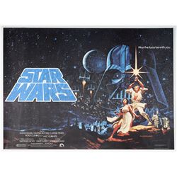 STAR WARS: A NEW HOPE (1977) - Brothers Hildebrandt UK Quad Poster