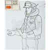 Image 3 : STAR WARS: THE EMPIRE STRIKES BACK (1980) - Hand-drawn and Printed John Mollo Hoth Rebel Technician 