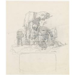 STAR WARS: THE EMPIRE STRIKES BACK (1980) - Hand-drawn Ralph McQuarrie The Empire Strikes Back Novel