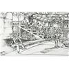 Image 2 : STAR WARS: RETURN OF THE JEDI (1983) - Printed Norman Reynolds Rebel Briefing Room Set Concept Sketc