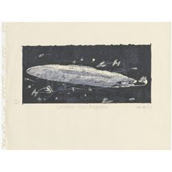 STAR WARS: RETURN OF THE JEDI (1983) - Hand-drawn Dave Carson “Home One” Storyboard