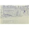 Image 4 : STAR WARS: RETURN OF THE JEDI (1983) - Endor Bunker Front Elevation Blueprint