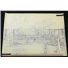 Image 5 : STAR WARS: RETURN OF THE JEDI (1983) - Endor Bunker Front Elevation Blueprint