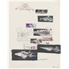 Image 1 : STAR WARS: RETURN OF THE JEDI (1983) - Hand-drawn Ralph McQuarrie A-Wing Fighter Thumbnail Sketches