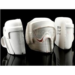 STAR WARS: RETURN OF THE JEDI (1983) - Biker Scout Helmet Plaster Molds and Visor Castings
