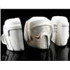 Image 1 : STAR WARS: RETURN OF THE JEDI (1983) - Biker Scout Helmet Plaster Molds and Visor Castings