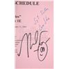 Image 3 : STARGATE SG-1 (TV SERIES 1997-2007) - Cast-Autographed Shooting Schedules