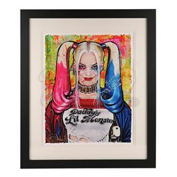 SUICIDE SQUAD (2016) - Limited-Edition Olivia De Berardinis Harley Quinn Print Autographed by Margot