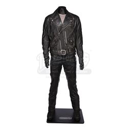 TERMINATOR 2: JUDGMENT DAY (1991) - Terminator's (Arnold Schwarzenegger) Complete Costume