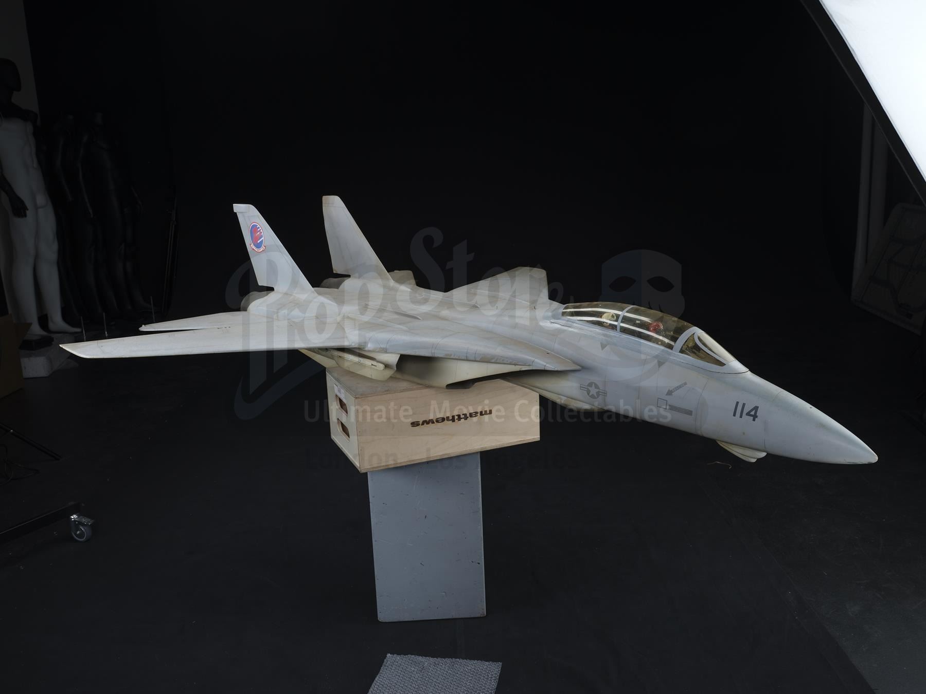 High-Precision 3D Printed 1:350 F-14 Fighter Jet Model Kit - 3 Pieces, Choose Wing Option