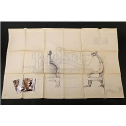 WILLOW (1988) - Throne Blueprints with Photos