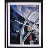 Image 8 : 2001: A SPACE ODYSSEY (1968) - Limited-Edition Print of Space Station V in Earth Orbit by Robert McC