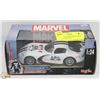 Image 1 : MARVEL PUNISHER DODGE VIPER 1:24 SCALE DIE CAST