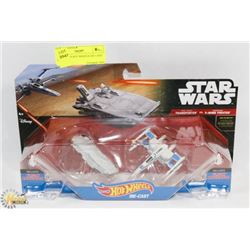 STAR WARS HOT WHEELS DIE CAST SET.