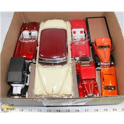 FLAT OF ASSORTED COLLECTOR CARS.