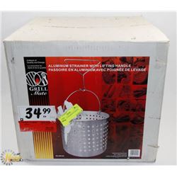 GRILLMATE STRAINER & HANDLE