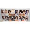 Image 1 : FLAT OF ASSORTED HAIR DYE